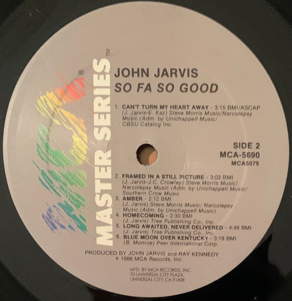 John Jarvis - So Fa So Good