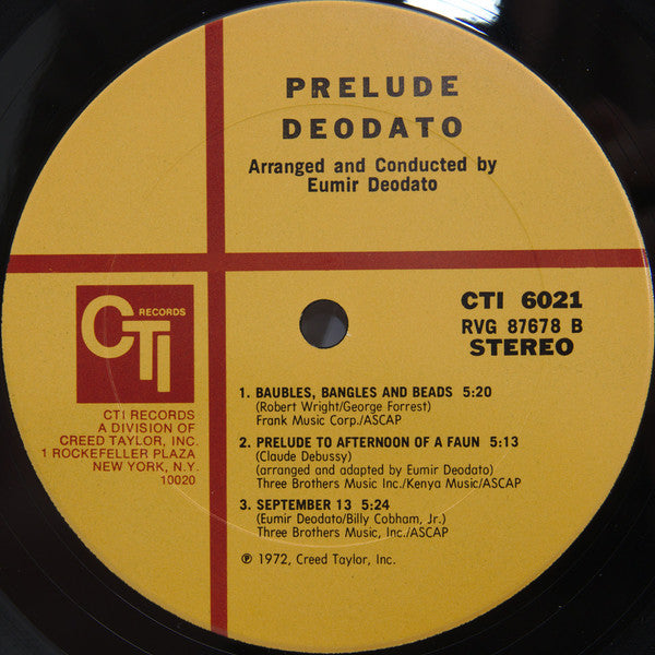 Eumir Deodato - Prelude