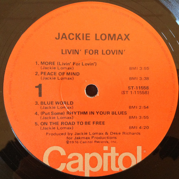 Jackie Lomax - Livin' For Lovin'