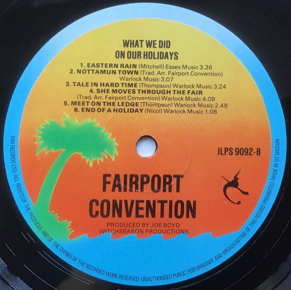 Fairport Convention - What We Did On Our Holidays