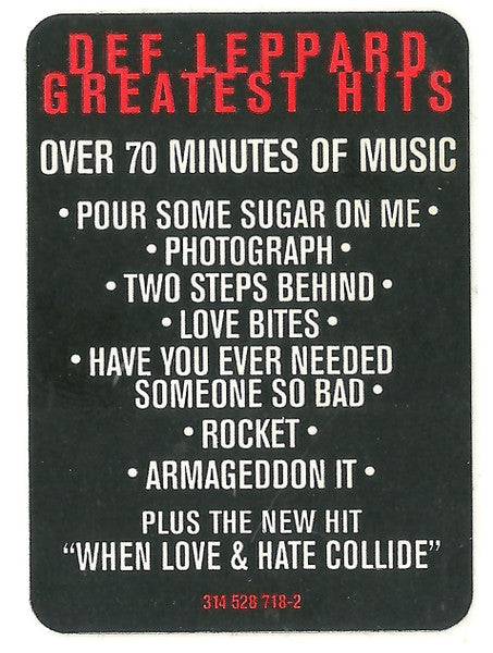 Def Leppard - Vault: Def Leppard Greatest Hits 1980-1995