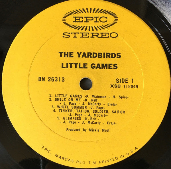 The Yardbirds - Little Games