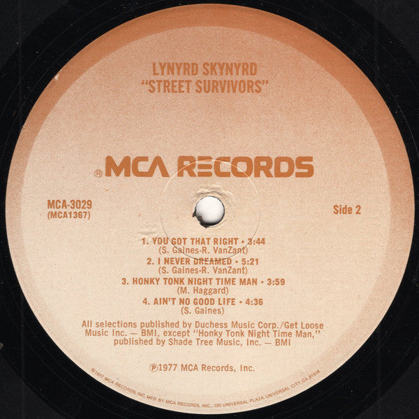 Lynyrd Skynyrd - Street Survivors