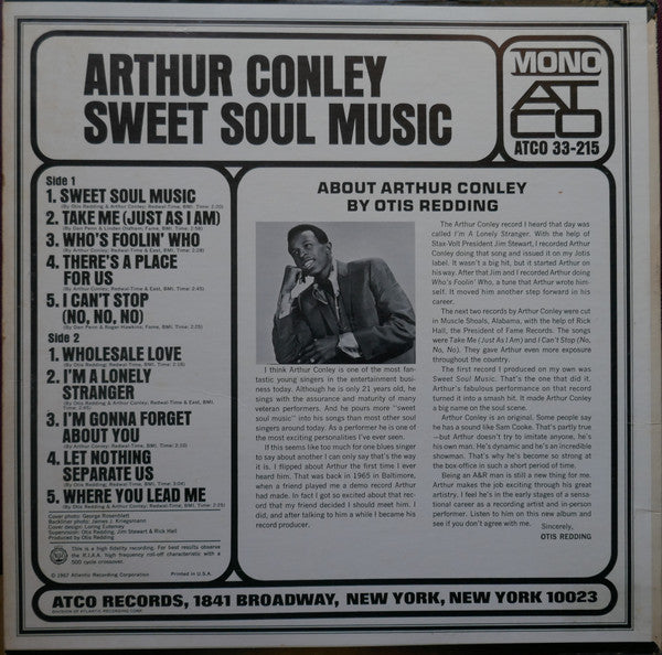 Arthur Conley - Sweet Soul Music