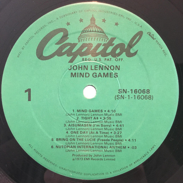 John Lennon - Mind Games