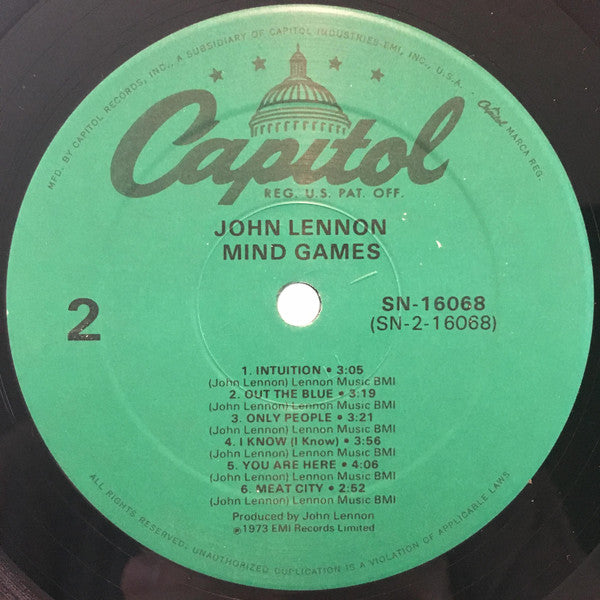 John Lennon - Mind Games