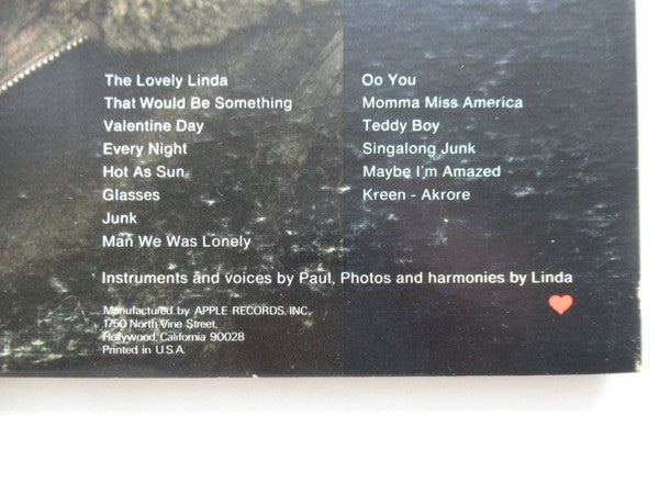 Paul McCartney - McCartney