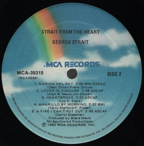 George Strait - Strait From The Heart