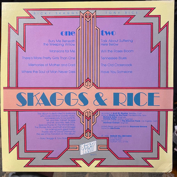 Ricky Skaggs - Skaggs & Rice