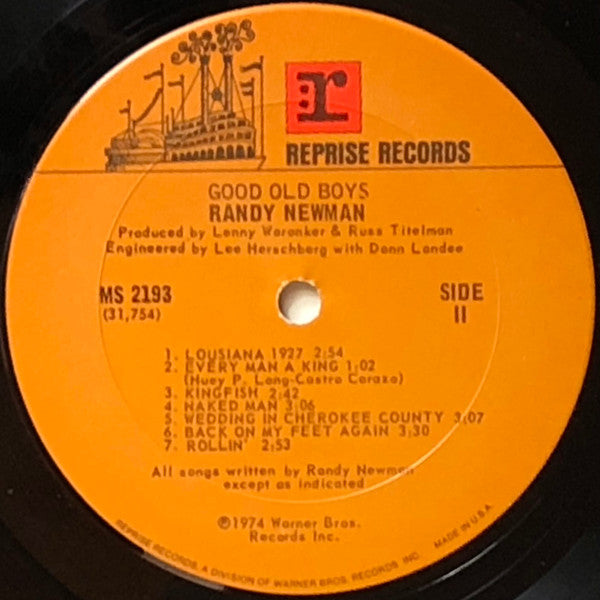 Randy Newman - Good Old Boys