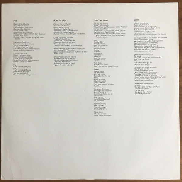 Steely Dan - Aja