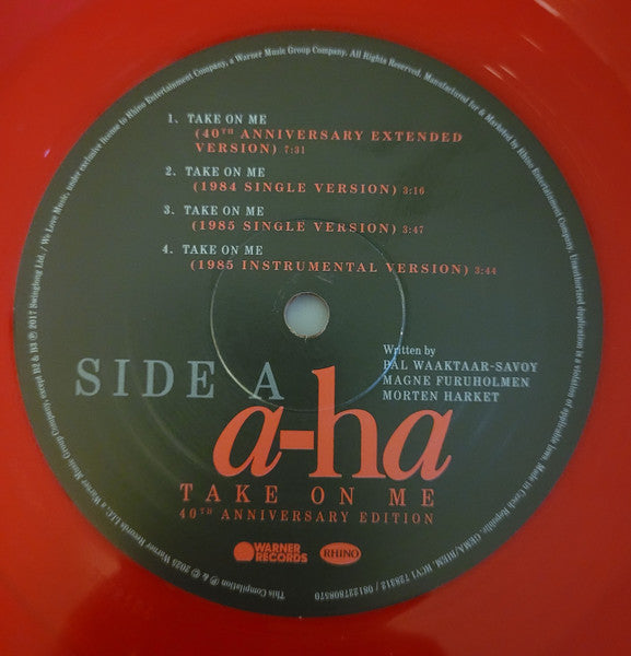 a-ha - Take On Me