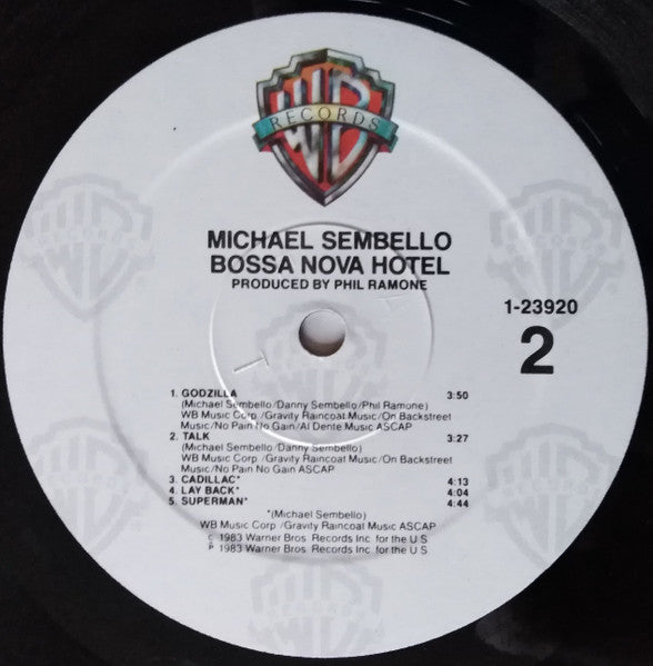 Michael Sembello - Bossa Nova Hotel