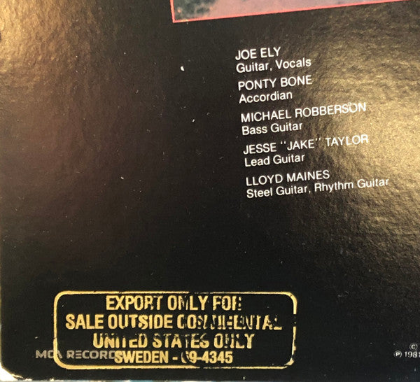 Joe Ely - Musta Notta Gotta Lotta