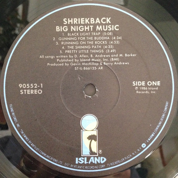 Shriekback - Big Night Music