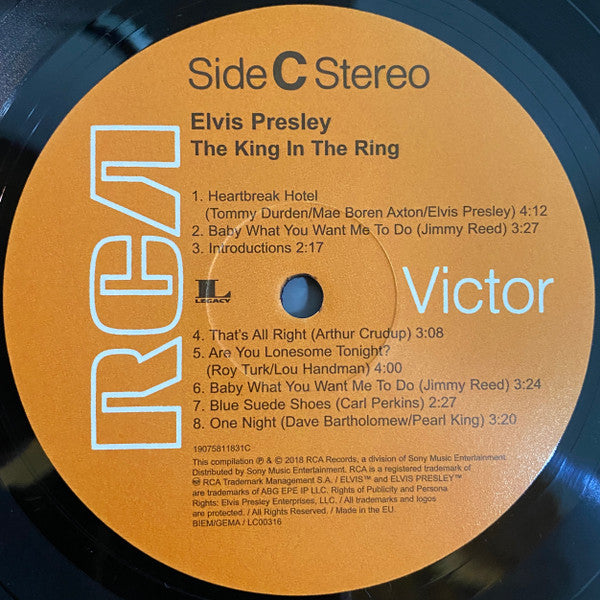 Elvis Presley - The King In The Ring