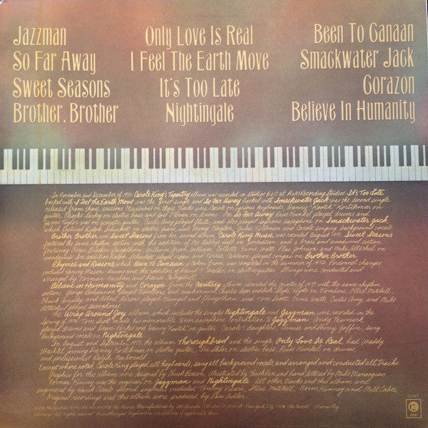 Carole King - Her Greatest Hits (Songs Of Long Ago)