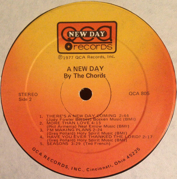 The Chords (5) - A New Day