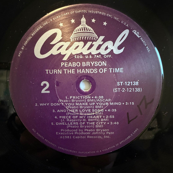Peabo Bryson - Turn The Hands Of Time