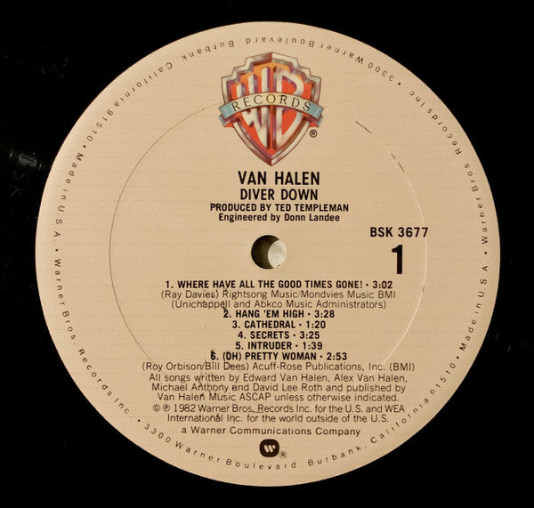 Van Halen - Diver Down