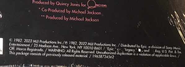 Michael Jackson - Thriller 40