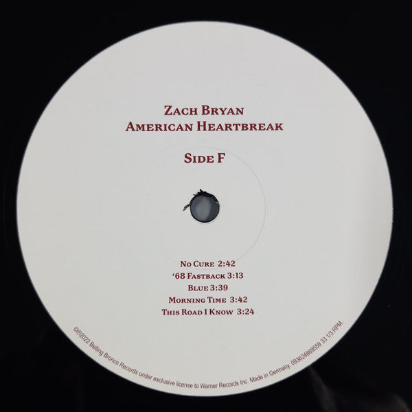 Zach Bryan - American Heartbreak