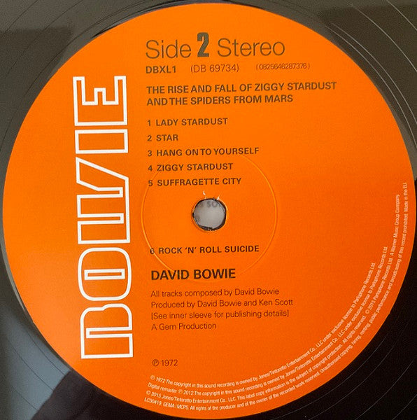 David Bowie - The Rise And Fall Of Ziggy Stardust And The Spiders From Mars