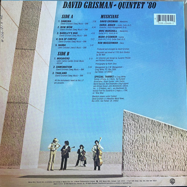 David Grisman - Quintet '80