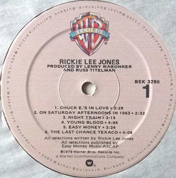 Rickie Lee Jones - Rickie Lee Jones