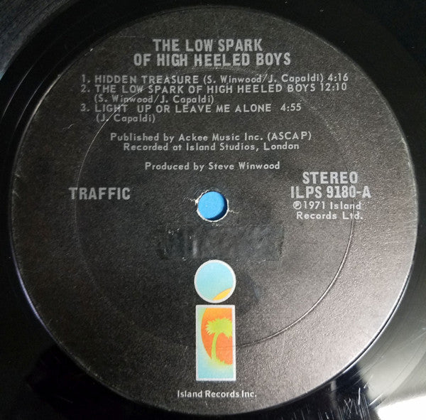 Traffic - The Low Spark Of High Heeled Boys