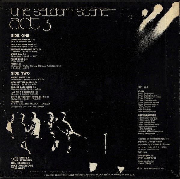 The Seldom Scene - Act 3
