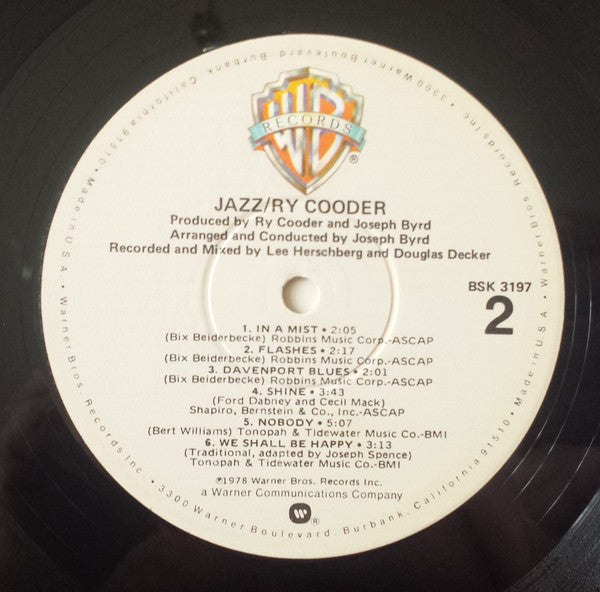 Ry Cooder - Jazz