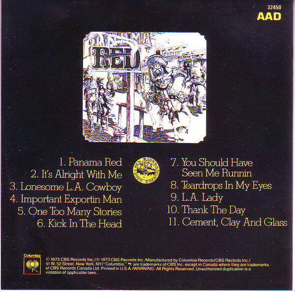 New Riders Of The Purple Sage - The Adventures Of Panama Red