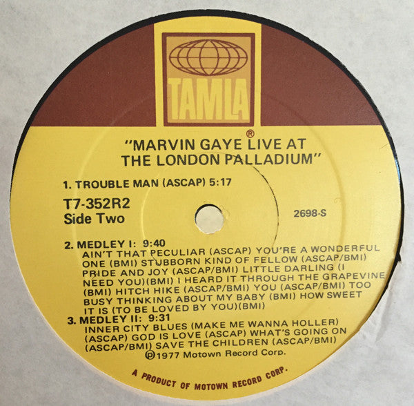 Marvin Gaye - Live At The London Palladium