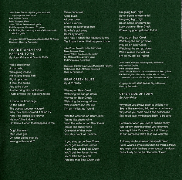 John Prine - Fair & Square