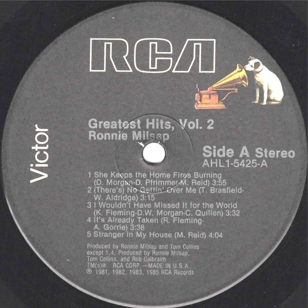 Ronnie Milsap - Greatest Hits, Vol. 2