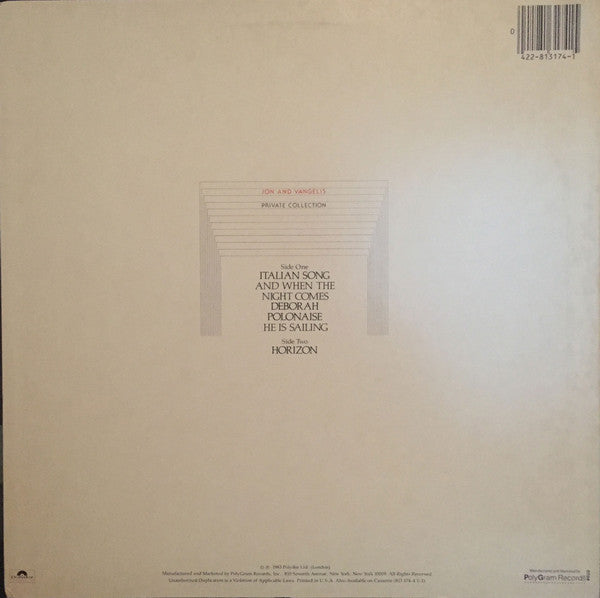 Jon & Vangelis - Private Collection