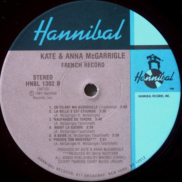 Kate & Anna McGarrigle - French Record