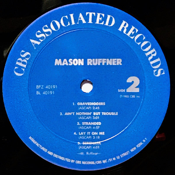 Mason Ruffner - Mason Ruffner