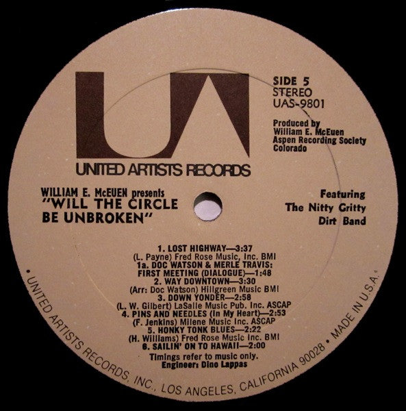 Nitty Gritty Dirt Band - Will The Circle Be Unbroken