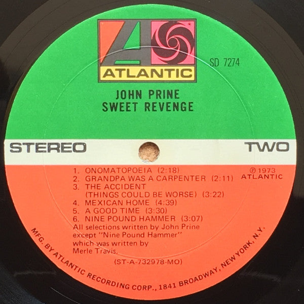 John Prine - Sweet Revenge