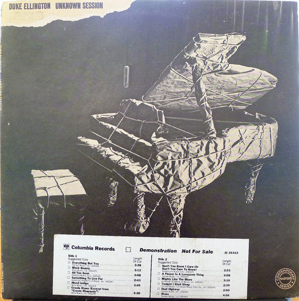 Duke Ellington - Unknown Session