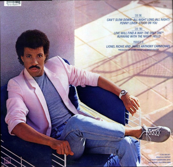 Lionel Richie - Can't Slow Down