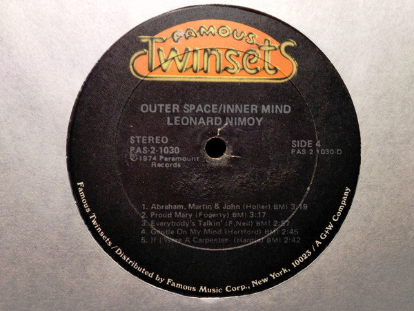 Leonard Nimoy - Outer Space / Inner Mind