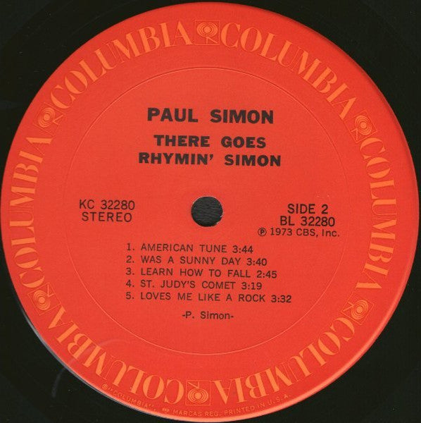 Paul Simon - There Goes Rhymin' Simon