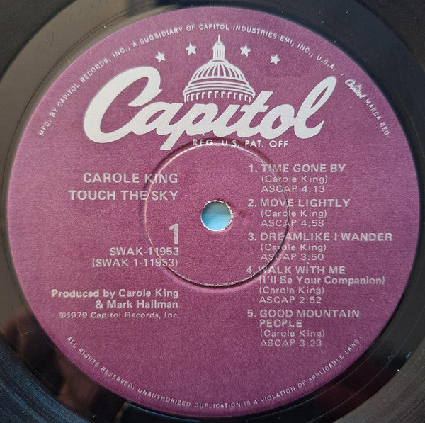 Carole King - Touch The Sky