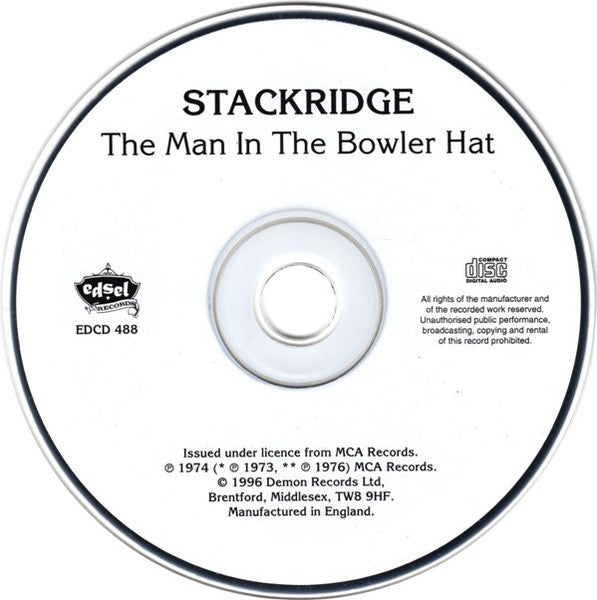 Stackridge - The Man In The Bowler Hat