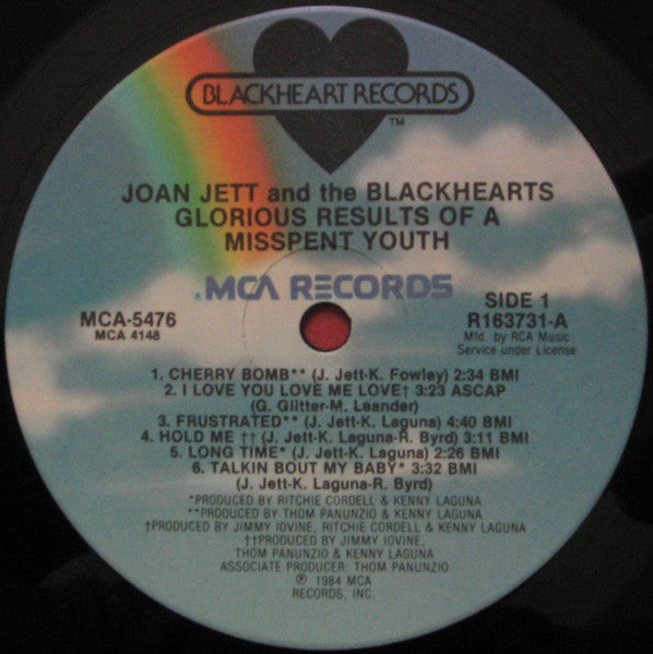 Joan Jett & The Blackhearts - Glorious Results Of A Misspent Youth