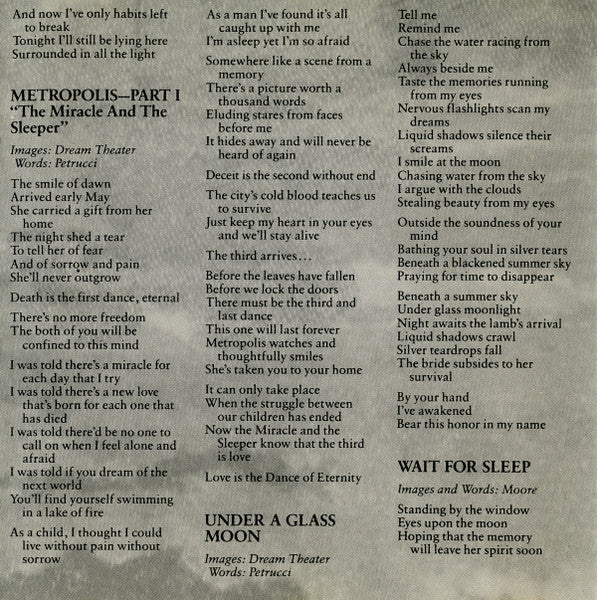 Dream Theater - Images And Words