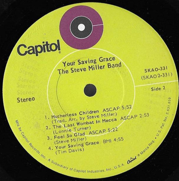 Steve Miller Band - Your Saving Grace